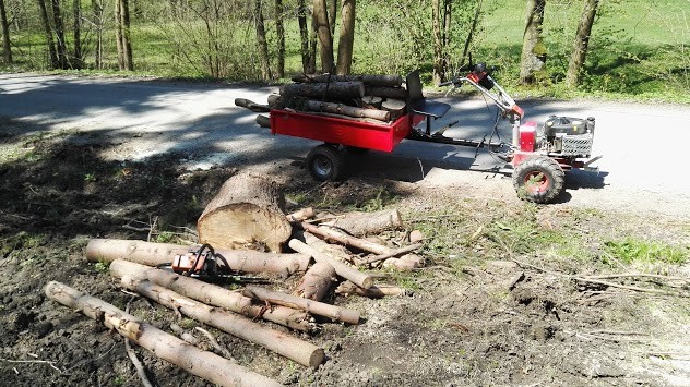 Pohonná jednotka Panter FD3-500 s valníkem HV 220/S