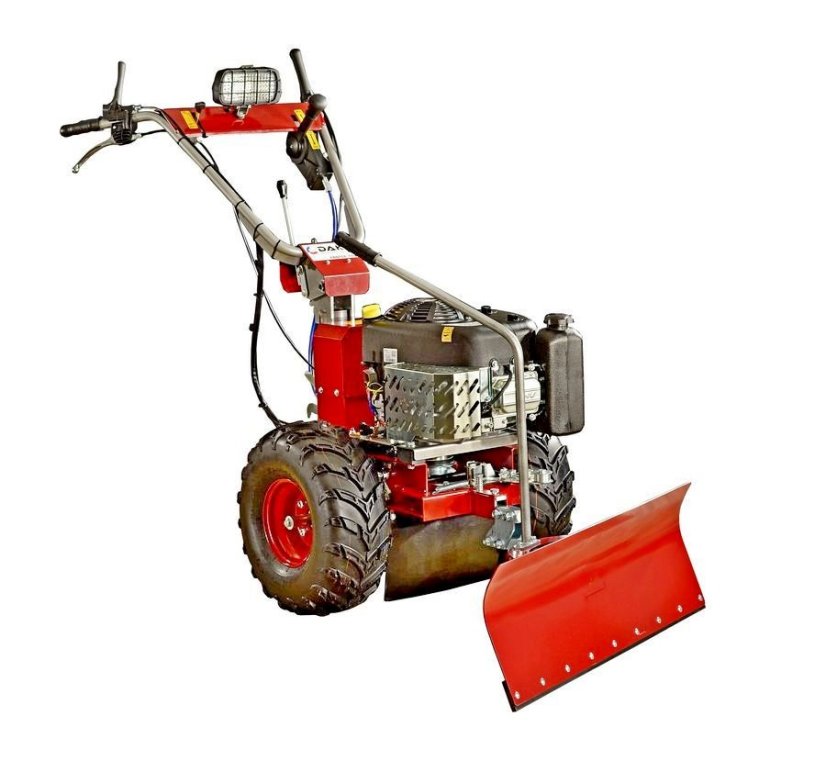 Pohonná jednotka Panter FD3-500 se shrnovací radlicí RAP100