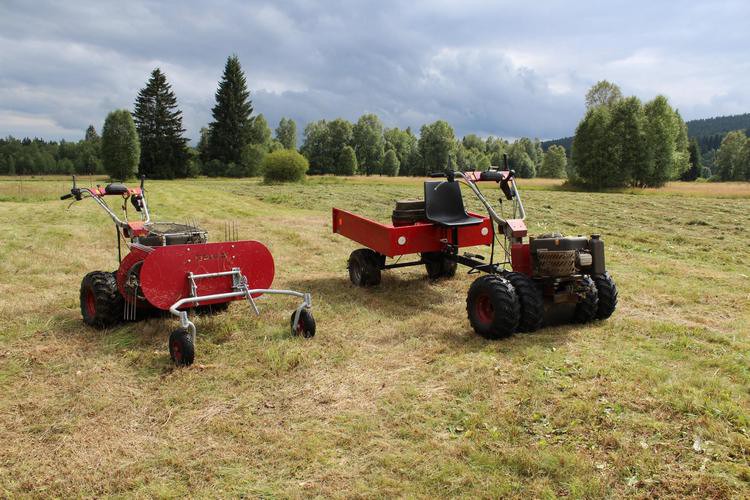 Pohonná jednotka Panter FD3-500 s rotavátorem ROT