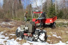 Vozík Vares IT 500 pro stroj Panter ! SAMOSTATNĚ NEPRODEJNÉ !