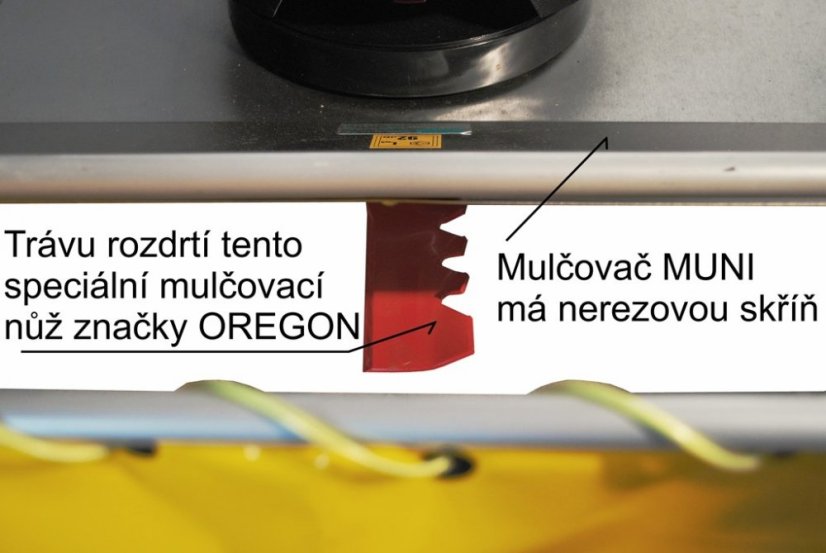 Stavebnicový mulčovač Triton Enduro