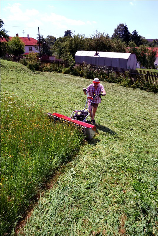 Pohonná jednotka Panter FD2H s diskovým sečením DZS125