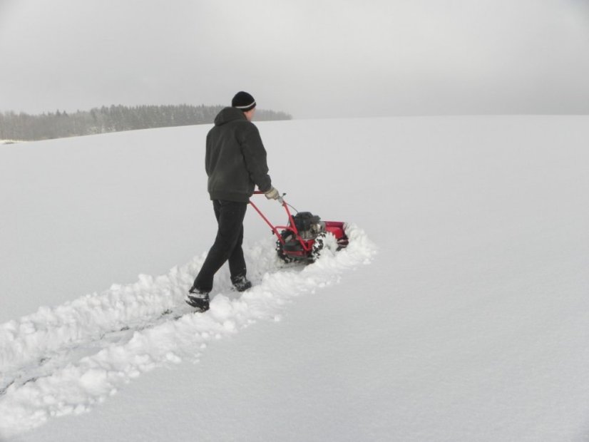 Shrnovací radlice RTR