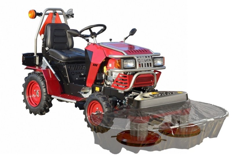 Pohonná jednotka Panter FD52V s dvoububnovou sekačkou RZS121