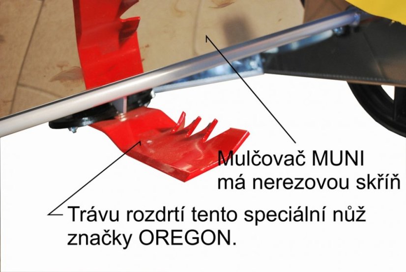 Stavebnicový mulčovač Tekton L196
