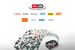 Husqvarna Aspire™ P5-P4A s akumulátorem a nabíječkou