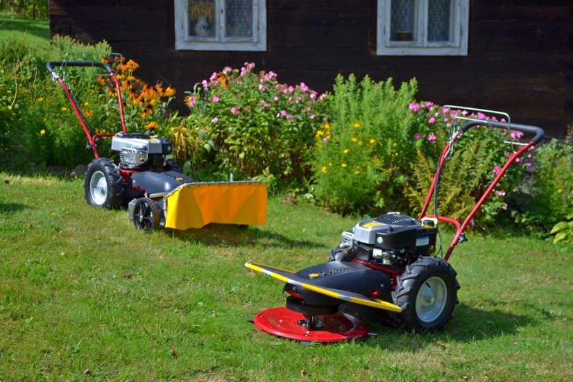 Stavebnicová bubnová sekačka Triton FJ 2 s dvojitým talířem