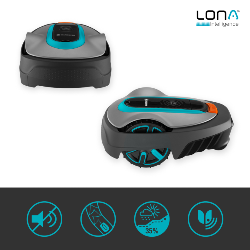 Robotická sekačka smart SILENO city, 600 m? - sada