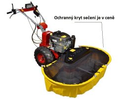 Pohonná jednotka Panter FD3-500 s dvoububnovým sečením RZS121