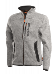 Bunda fleecová, dámská, šedá