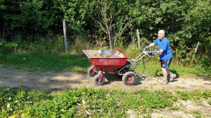 Pohonná jednotka Panter FD2 L224 s řiditelným vozíkem KOR220