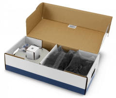 Sada pro instalaci robotické sekačky, středně velká, vč. černého kabelu odolného proti UV