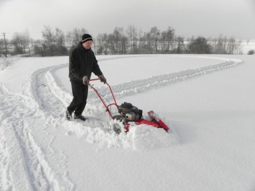 Shrnovací radlice RTR