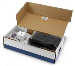 Sada pro instalaci robotické sekačky, malá, vč. černého kabelu odolného proti UV