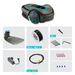 Robotická sekačka SILENO minimo, 500 m?