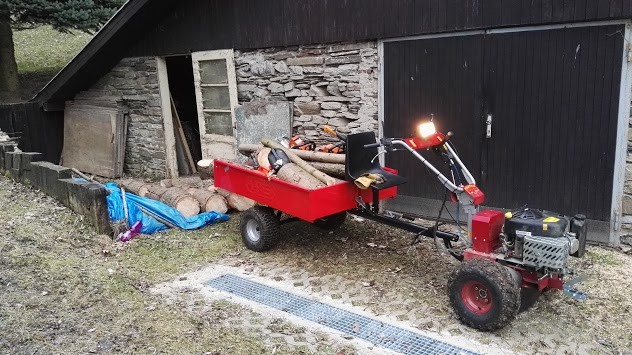 Pohonná jednotka Panter FD3-500 s valníkem HV 220/S