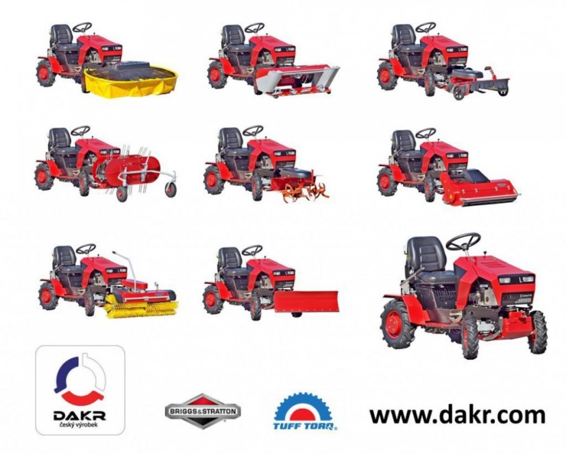 Pohonná jednotka Panter FD52V s diskovou sekačkou DZS125