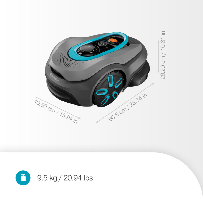 smart SILENO sense 600 m?, Robotické sekačky na trávu