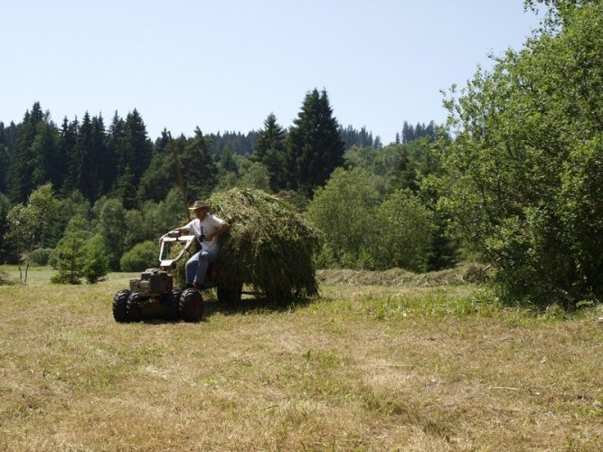 Pohonná jednotka Panter FD3eco s valníkem IT 500 Profi