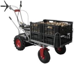 Korba na přepravky NB pro podvozek řiditelného vozíku KOR220