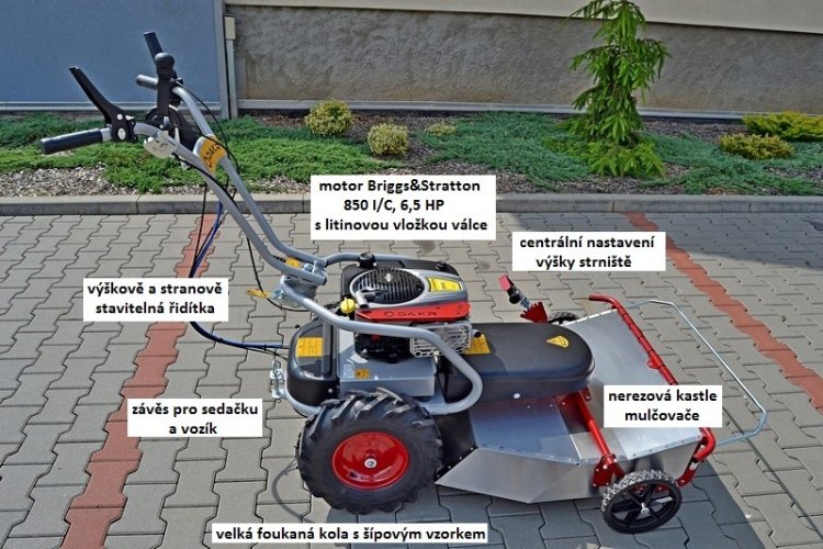 Pohonná jednotka Panter FD2H L224 s mulčovačem M70
