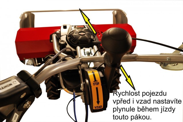 Pohonná jednotka Panter FD2H s diskovým sečením DZS125