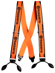 Šle Husqvarna s koženými poutky