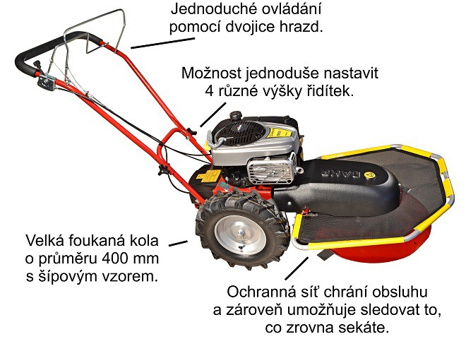 Bubnová sekačka Triton GCV200