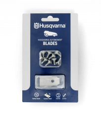 Bezpečné žací břity s dlouhou životností, 9 ks, uhlíková ocel